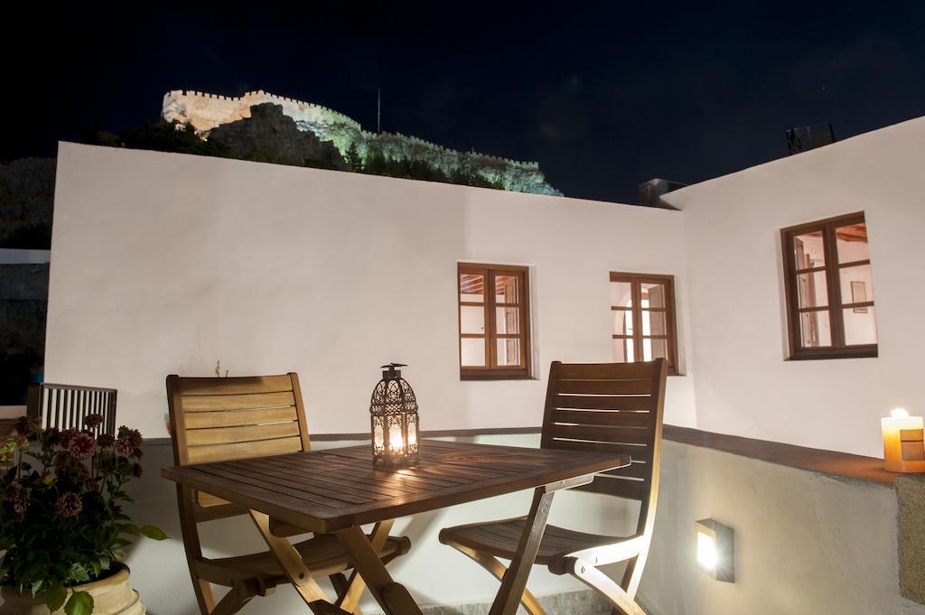 Elegant-Lindian Villa Marietta 린도스 객실 사진